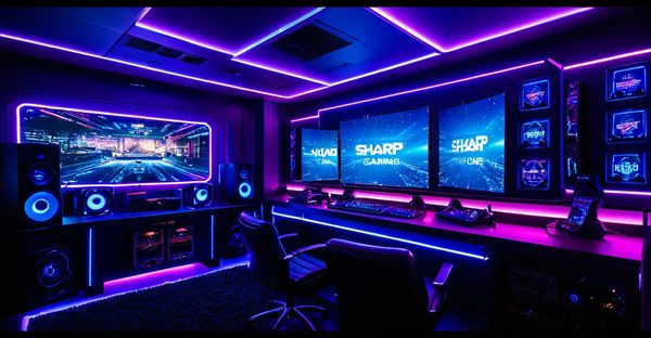 Aménagez votre gaming room avec des néons éclatants