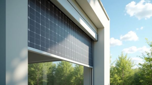 Une solution écologique : le volet roulant solaire sur mesure
