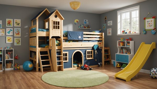 Les lits toboggan : des espaces de rêve pour vos enfants